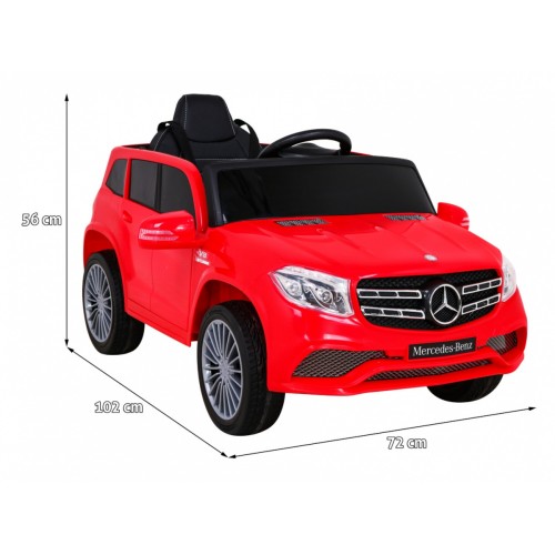 Vozidlo Mercedes Benz GL-Class Červený