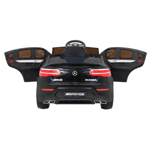 Mercedes Benz GLC63S pre deti Čierny + Diaľkové ovládanie + Pohon 4x4 + MP3 LED + EVA + Pomalý štart