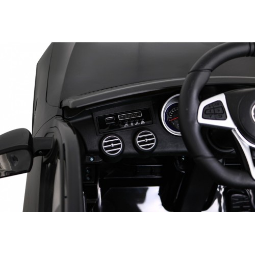 Mercedes Benz GLC63S pre deti Čierny + Diaľkové ovládanie + Pohon 4x4 + MP3 LED + EVA + Pomalý štart