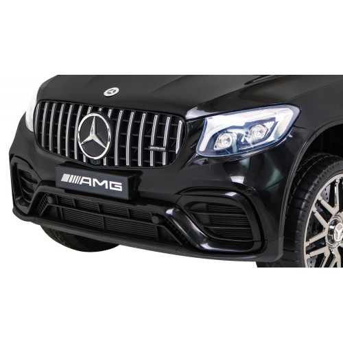 Mercedes Benz GLC63S pre deti Čierny + Diaľkové ovládanie + Pohon 4x4 + MP3 LED + EVA + Pomalý štart