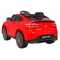 Mercedes Benz GLC63S pre deti Červený + Diaľkové ovládanie + Pohon 4x4 + MP3 LED + EVA + Pomalý štart