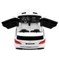 Auto na batériu Mercedes AMG GLS63 pre deti Biely + Lakovaný + 4x4 + Vetráčik