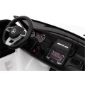 Auto na batériu Mercedes AMG GLS63 pre deti Biely + Lakovaný + 4x4 + Vetráčik