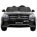 Auto na batériu Mercedes AMG GLS63 pre deti Čierny + Lakovaný + 4x4 + Vetráčik