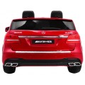 Auto na batériu Mercedes AMG GLS63 pre deti Červený + Lakovaný + 4x4 + Vetráčik