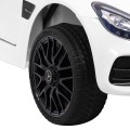 Mercedes Benz GT na batériu pre deti Biely + Diaľkové ovládanie + Pomalý štart + MP3 LED