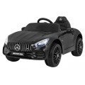 Mercedes Benz GT na batériu pre deti Čierny + Diaľkové ovládanie + Pomalý štart + MP3 LED