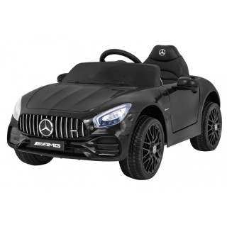 Mercedes Benz GT na batériu pre deti Čierny + Diaľkové ovládanie + Pomalý štart + MP3 LED