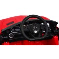Mercedes Benz GT na batériu pre deti Červený + Diaľkové ovládanie + Pomalý štart + MP3 LED