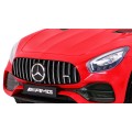 Mercedes Benz GT na batériu pre deti Červený + Diaľkové ovládanie + Pomalý štart + MP3 LED