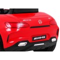 Mercedes Benz GT na batériu pre deti Červený + Diaľkové ovládanie + Pomalý štart + MP3 LED