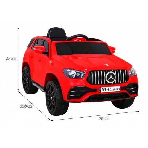 Vozidlo Mercedes BENZ M-Class Červený