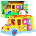 Multifunkčný Autobus pre deti 12m+ Zvuky Svetlá + Pohyblivé časti + Mini interaktívne hry