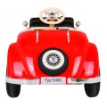 Mercedes Benz Retro 540A pre deti Červený + Režim "Rodič" + Diaľkové ovládanie + Audio panel + LED