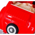 Mercedes Benz Retro 540A pre deti Červený + Režim "Rodič" + Diaľkové ovládanie + Audio panel + LED