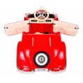Mercedes Benz Retro 540A pre deti Červený + Režim "Rodič" + Diaľkové ovládanie + Audio panel + LED