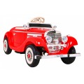 Mercedes Benz Retro 540A pre deti Červený + Režim "Rodič" + Diaľkové ovládanie + Audio panel + LED