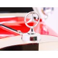 Mercedes Benz Retro 540A pre deti Červený + Režim "Rodič" + Diaľkové ovládanie + Audio panel + LED