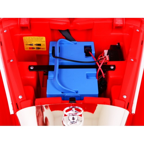 Mercedes Benz Retro 540A pre deti Červený + Režim "Rodič" + Diaľkové ovládanie + Audio panel + LED