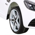 Mercedes Benz SLC300 Auto na batériu pre deti Biely + Zvuky MP3 Svetlá + Diaľkové ovládanie + Pomalý štart