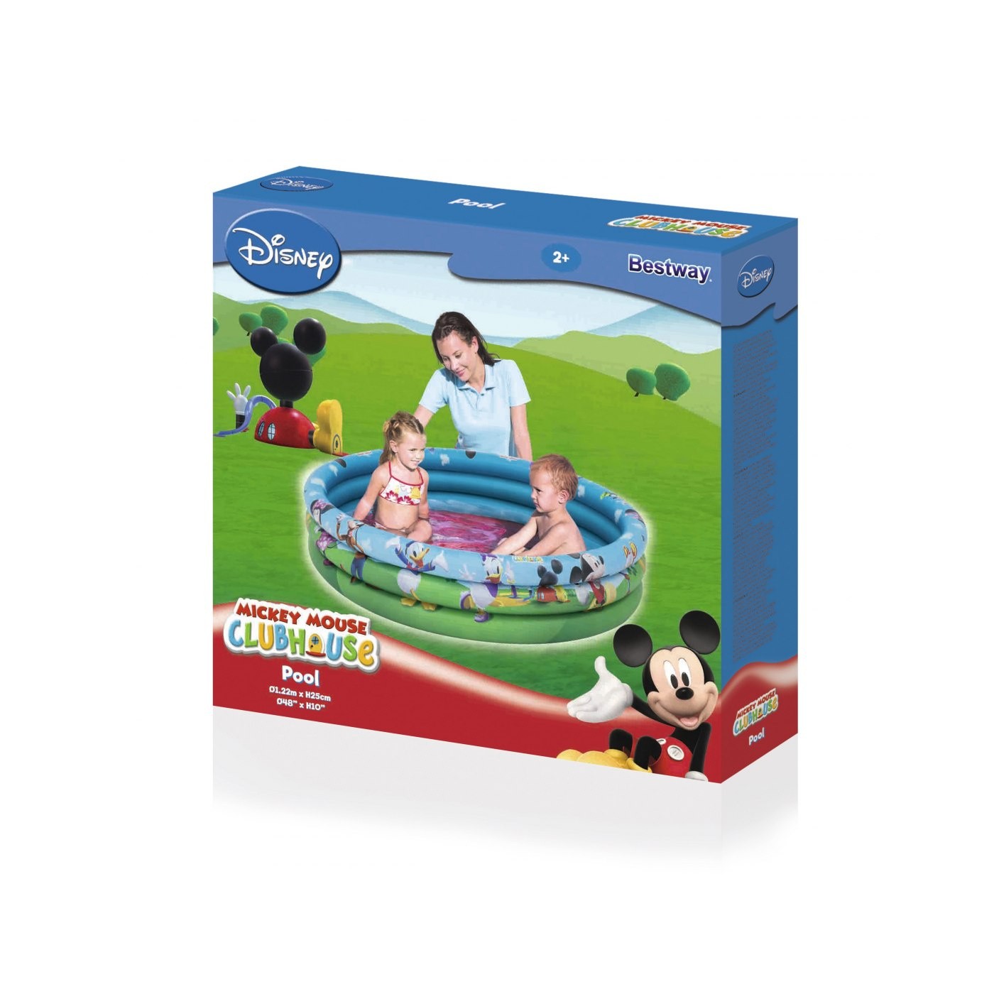 Bazén 122x25 cm Myšiak Miki BESTWAY
