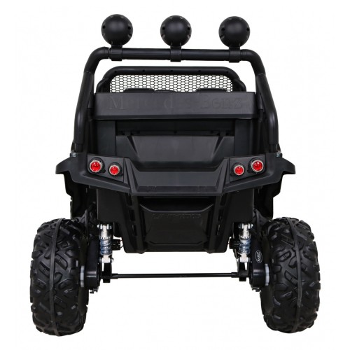 Mercedes Benz Unimog pre deti Biely + Pohon 4x4 + Diaľkové ovládanie + Batožinový priestor + Pomalý štart + MP3 LED