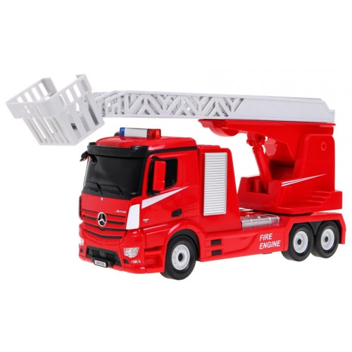 Mercedes-Benz požiarna ochrana 2v1 RASTAR Diaľkovo ovládané Požiarne vozidlo Záchranné auto