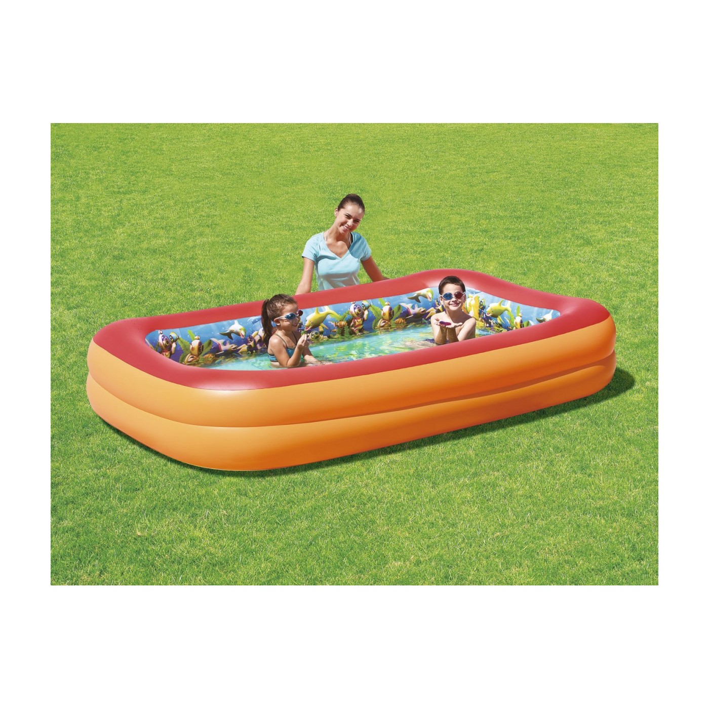 BAZÉN 3D Vodné Dobrodružstvo 262 175 51 cm BESTWAY