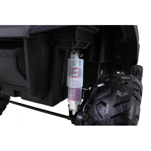 Mercedes Benz Unimog pre deti Lakovaný Moro + Pohon 4x4 + Diaľkové ovládanie + Batožinový priestor + Pomalý štart + Rádio MP3 +