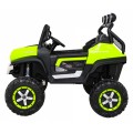 Mercedes Benz Unimog pre deti Zelený + Pohon 4x4 + Diaľkové ovládanie + Batožinový priestor + Pomalý štart + MP3 LED