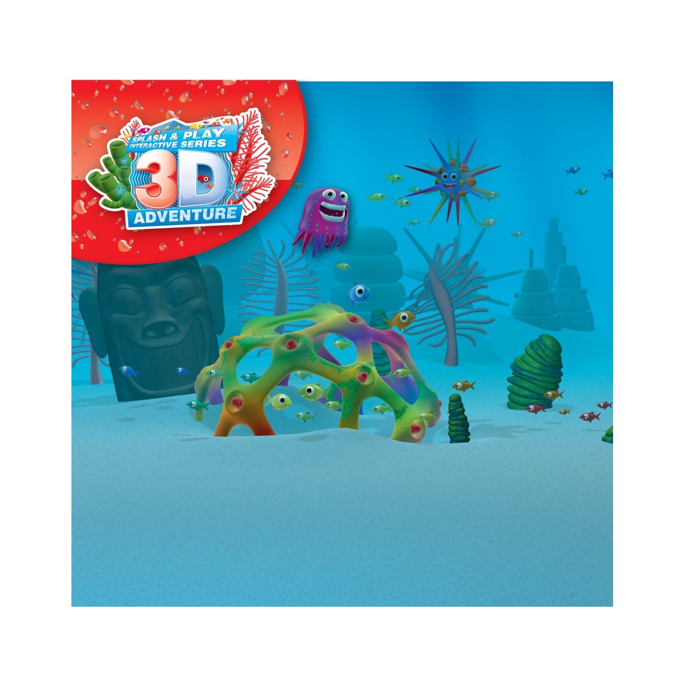 BAZÉN 3D Vodné Dobrodružstvo 262 175 51 cm BESTWAY