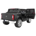 Mercedes Benz X-Class pre deti Čierny + Diaľkové ovládanie + Pohon 4x4 + MP4 + Batožinový priestor + LED + EVA