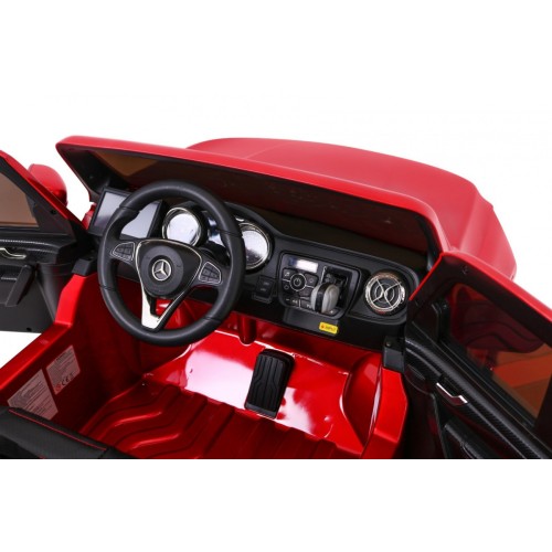 Mercedes Benz X-Class pre deti Lakovaný Červený + Diaľkové ovládanie + Pohon 4x4 + MP4 + Batožinový priestor + EVA