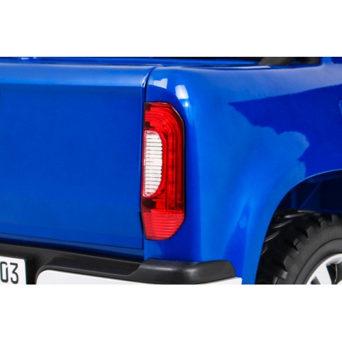 Mercedes Benz X-Class pre deti Lakovaný Modrý + Diaľkové ovládanie + Pohon 4x4 + MP4 + Batožinový priestor + EVA