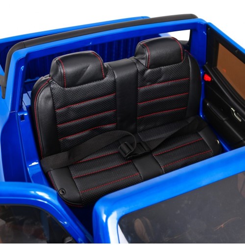 Mercedes Benz X-Class pre deti Lakovaný Modrý + Diaľkové ovládanie + Pohon 4x4 + MP4 + Batožinový priestor + EVA