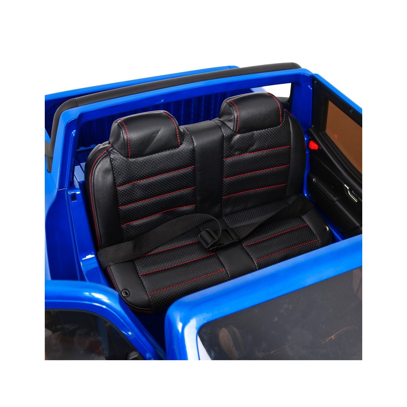 Mercedes Benz X-Class pre deti Lakovaný Modrý + Diaľkové ovládanie + Pohon 4x4 + MP4 + Batožinový priestor + EVA