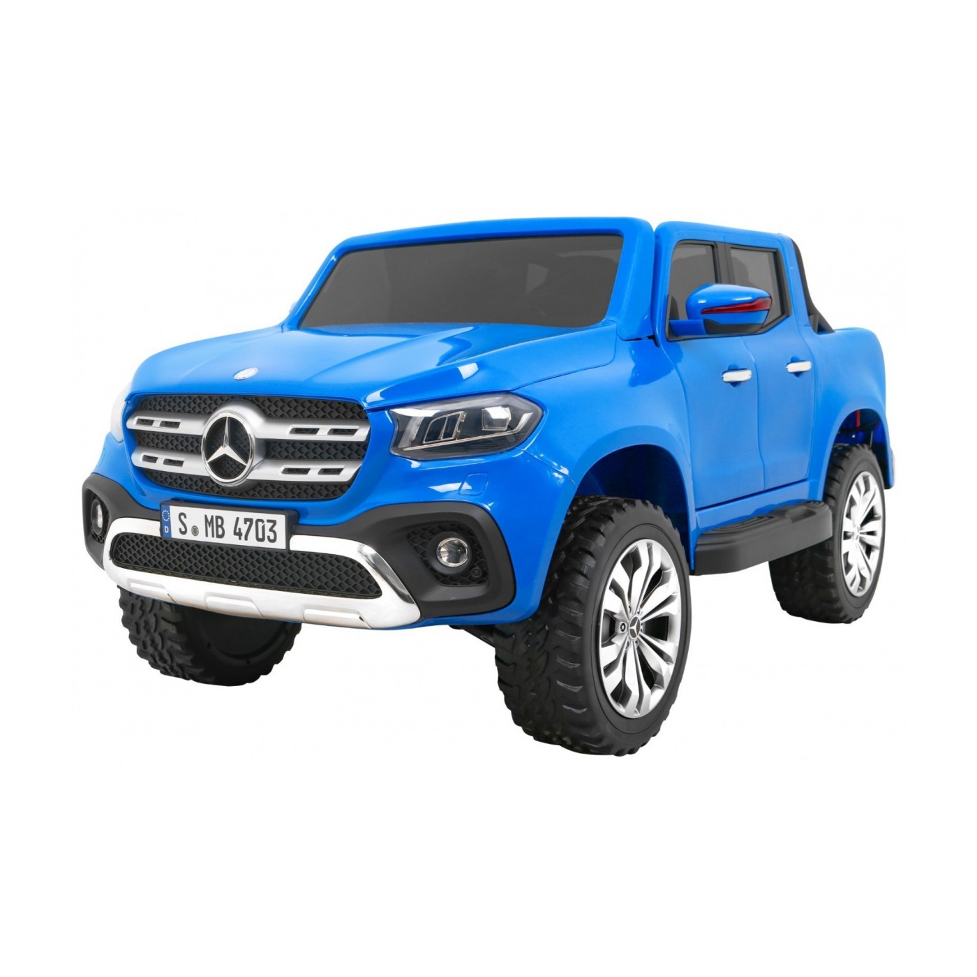 Vozidlo Mercedes Benz X-Class MP4 Modrý