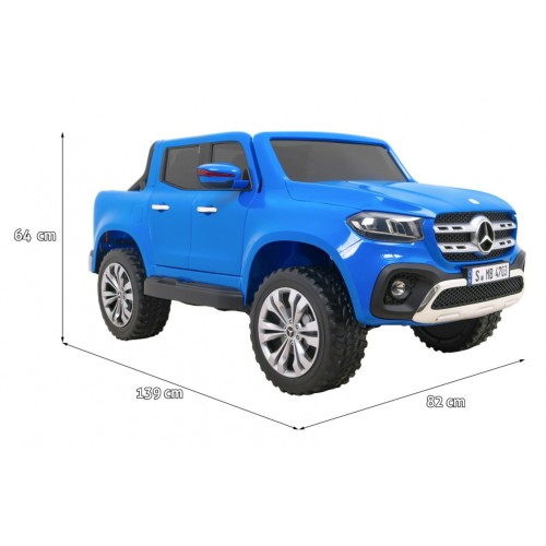 Vozidlo Mercedes Benz X-Class MP4 Modrý