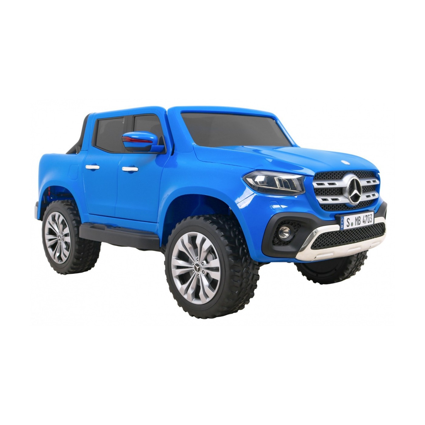 Vozidlo Mercedes Benz X-Class MP4 Modrý