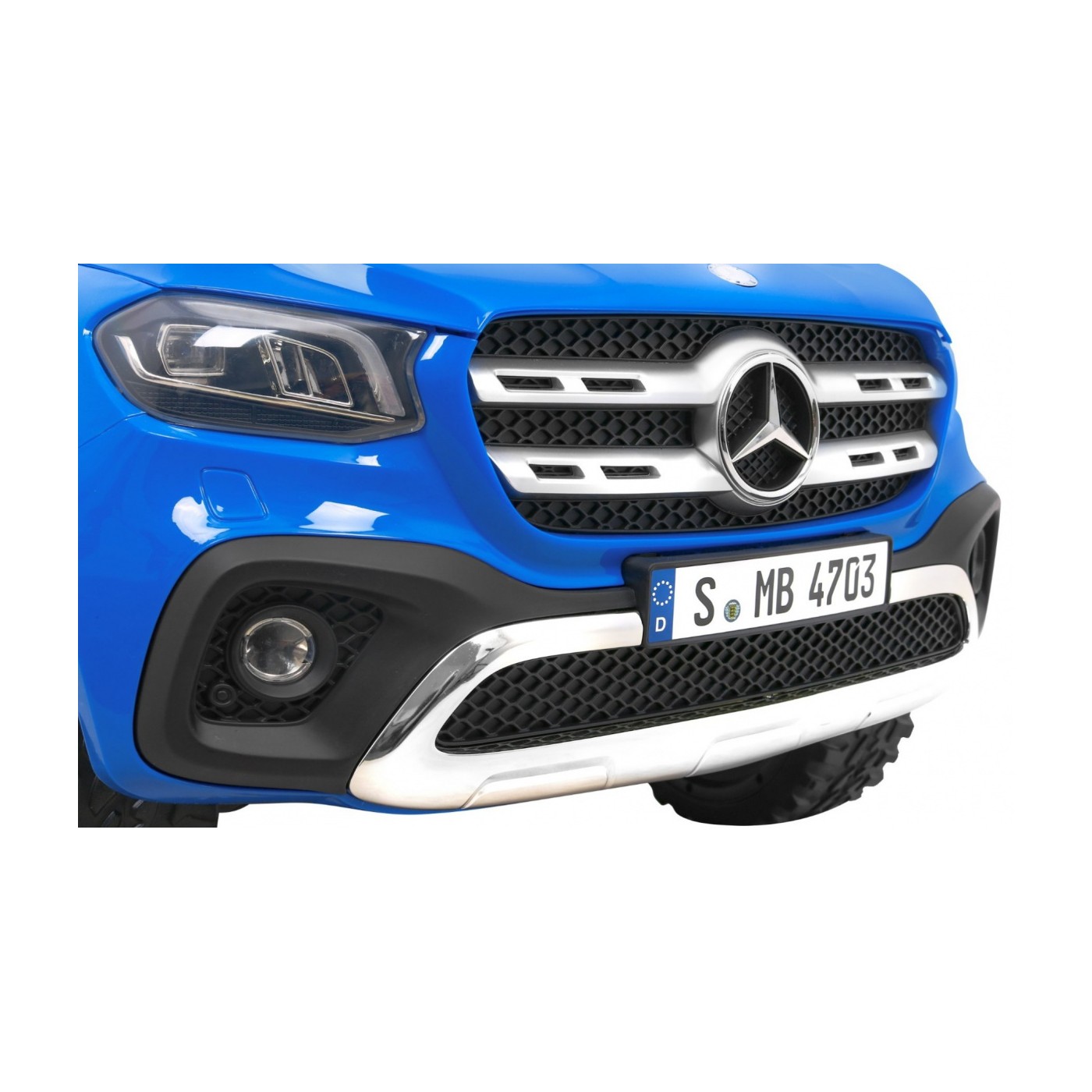 Vozidlo Mercedes Benz X-Class MP4 Modrý