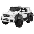 Vozidlo Mercedes G63 6x6 Biely MP4