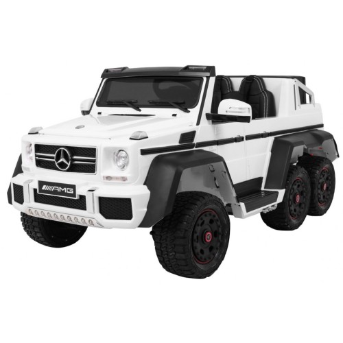 Vozidlo Mercedes G63 6x6 Biely MP4
