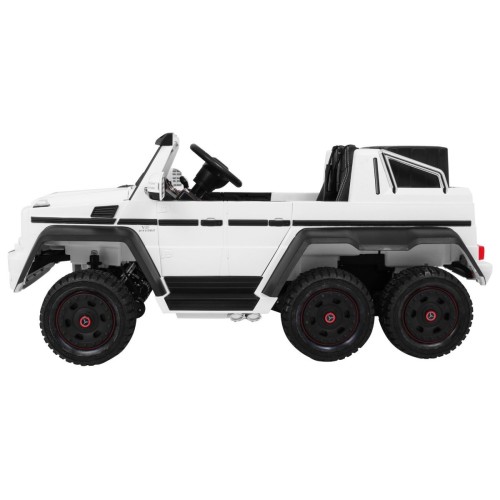 Vozidlo Mercedes G63 6x6 Biely MP4