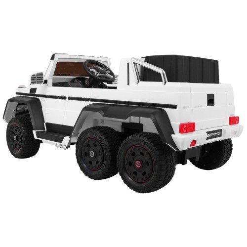 Vozidlo Mercedes G63 6x6 Biely MP4