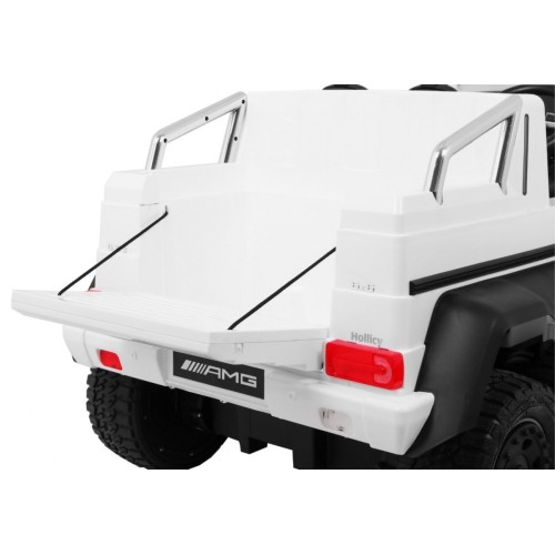 Vozidlo Mercedes G63 6x6 Biely MP4