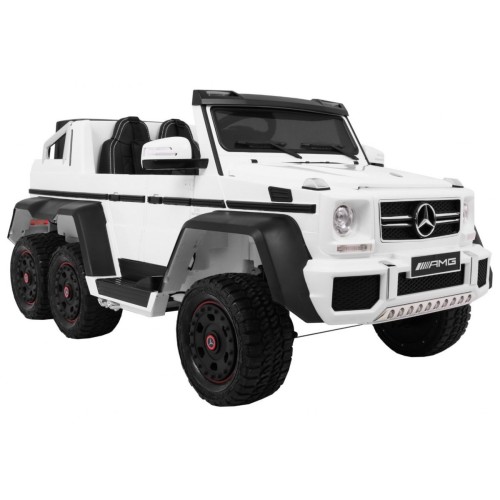 Vozidlo Mercedes G63 6x6 Biely MP4