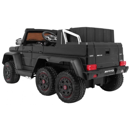 Vozidlo Mercedes G63 6x6 Čierny MP4
