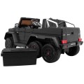 Vozidlo Mercedes G63 6x6 Čierny MP4