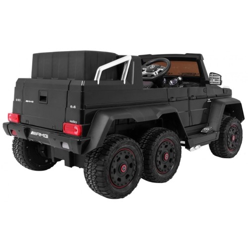 Vozidlo Mercedes G63 6x6 Čierny MP4