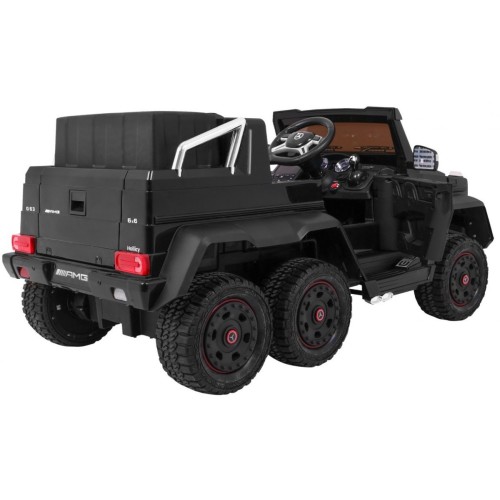 Vozidlo Mercedes G63 6x6 Čierny MP4